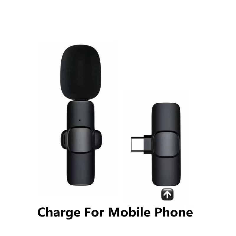 Wireless Lavalier Microphone Portable
