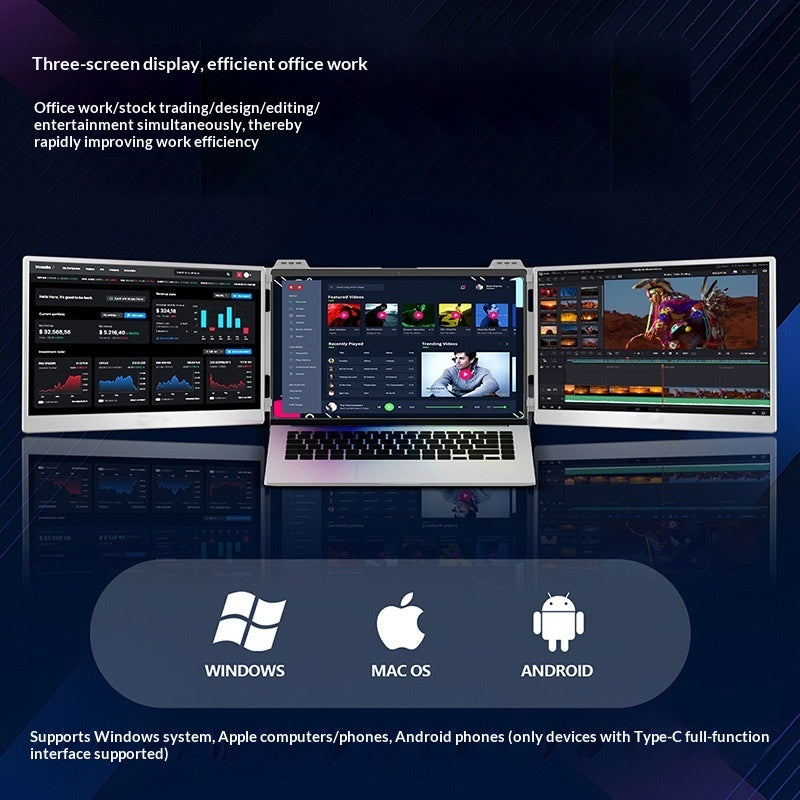 Portable Office Monitor With High Definition And Wide Color Gamut
